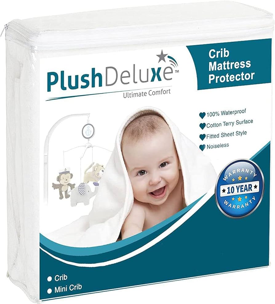 Breathable Waterproof Crib Mattress Protector