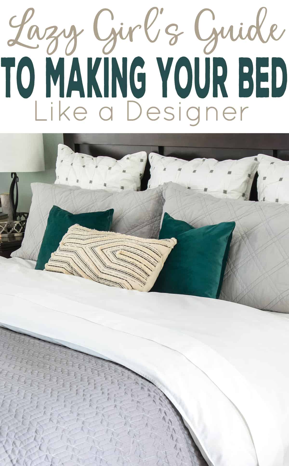 How to Arrange Pillows on a King Bed 2024