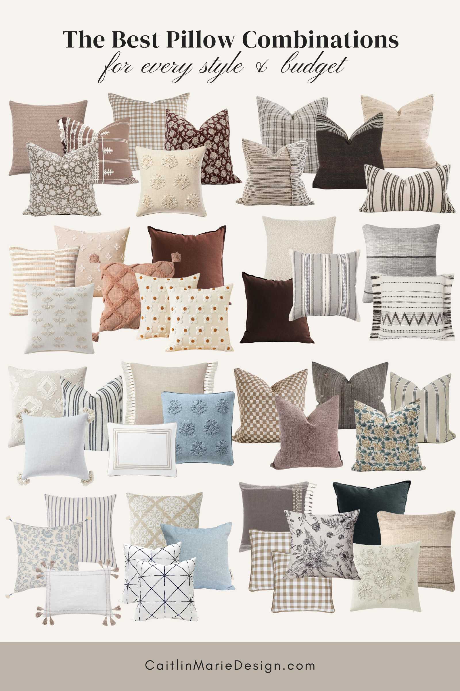 What Color Pillows for Beige Couch